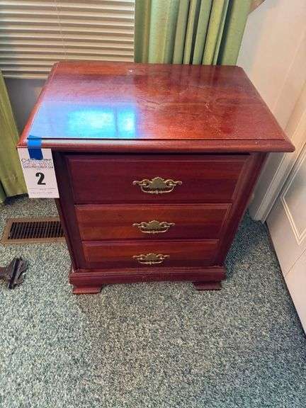 Three Drawer Nightstand