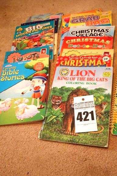 Large Activity Book, Variety of Coloring Books and Learning books & Large Ripley's Book
