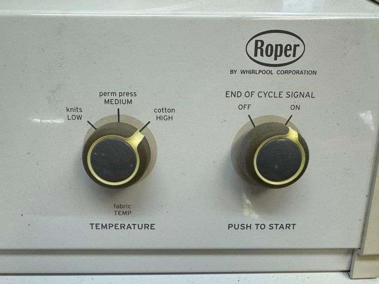 Roper Heavy Duty Super Capacity 7 Cycle Clothes Dryer
