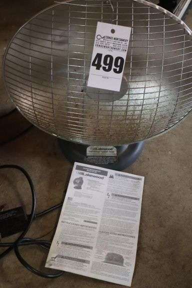 Lakewood Parabolic Heater & additional Heater (no hanging Hardware)
