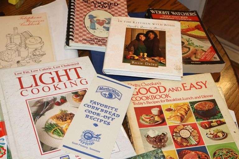 Variety of Cookbooks