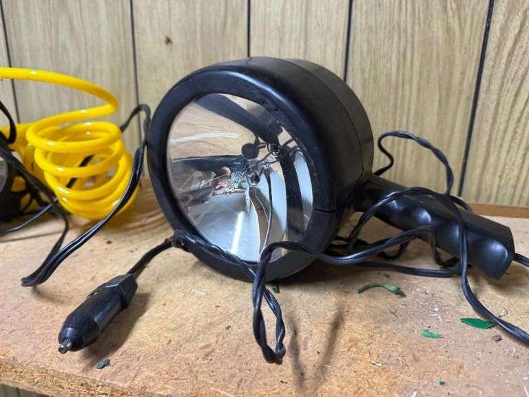 Power Torque Air Compressor and Spot Light