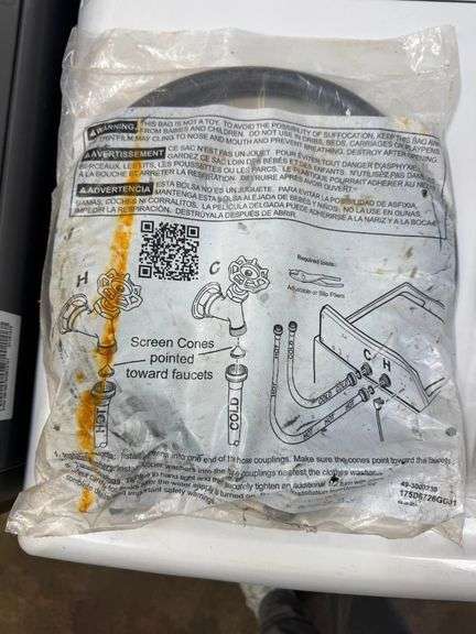 New Washing Machine Water Inlet Hose Kit