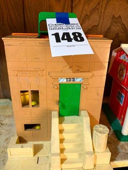 Vintage Style Sesame Street Foldable Playset
