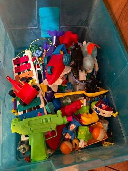 Box Lot of Toys and Games incl Candy Land