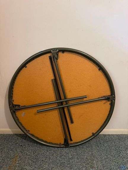Folding Round Table