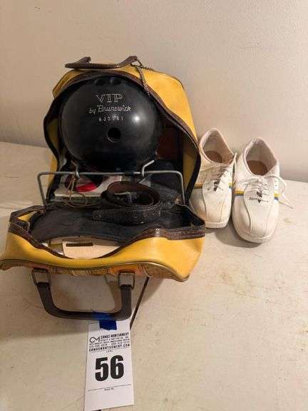 Brunswick VIP Bowling Ball with Bag & Shoes