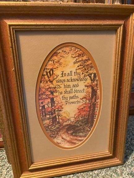 Assorted Framed Art Prints and Wall Decor
