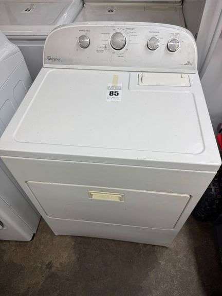 Whirlpool White Top Load Electric Clothes Dryer