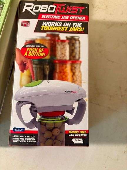Robo Twist Electric Jar Opener & Vidalia Chop Wizard