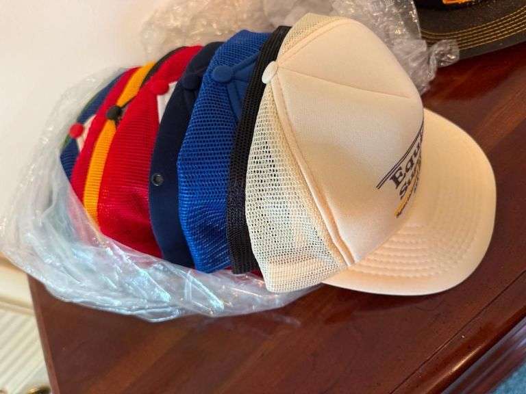 Mixed Lot of Company Advertising Hats