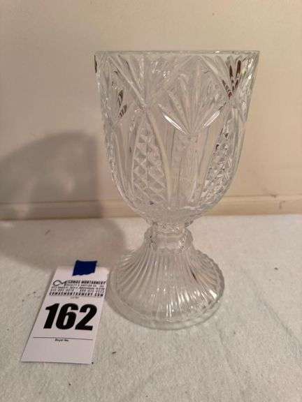 Crystal Lead Dep Lomo Vase