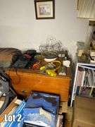 Salvage Lot- Misc. Items Including- Furniture, Artwork, Extension Cords, Tools, Etc. (BUYER RESPONSIBLE FOR REMOVAL)