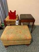 Footstools and Small Stools - Assorted Set of 4