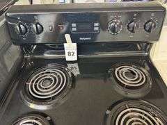 Hotpoint Black Electric Range - Model No. R B526DH2BB