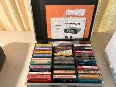 Cassette Tape Lot: Sony Boombox, GE Recorder, RCA Walkman, Tapes & More