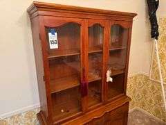 Wood Hutch Cabinet