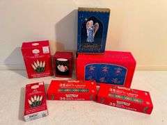 Holiday Decorations: Angel Ornaments, Light Sets, and Keepsake Ornament
