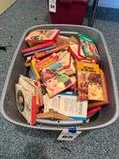 Box of Harlequin Romance Novels