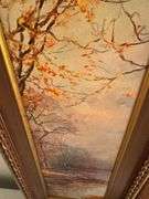 Three Framed Prints: Landscape, Birds and Butterfly