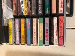 Cassette Tape Lot: Sony Boombox, GE Recorder, RCA Walkman, Tapes & More