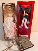 Greensboro Collection Barbara Doll and Motion-ettes Musical Illuminated Figure