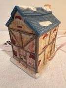 Ceramic Lighted Bakery House