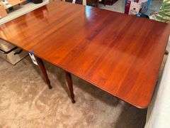 Wood Drop Leaf Dining Table