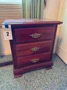 Three Drawer Nightstand