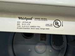 Whirlpool Commercial Quality Electric Clothes Dryer - Model LER7646JQ0