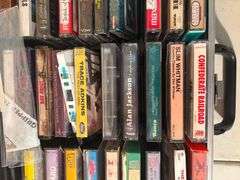 Cassette Tape Lot: Sony Boombox, GE Recorder, RCA Walkman, Tapes & More