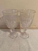 Set of 24 Elegant Crystal Water Goblets