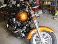 1993  HARLEY-DAVIDSON  FLSTF / Fat Boy 1993 Harley-Davidson Fat Boy Motorcycle 16139 Miles - Amber Flames "Live to Ride-Ride to Live” - Does have title - last ride was approx. a year ago.