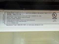 Whirlpool Microwave Model WMH31017AB