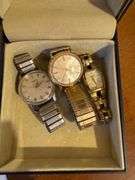 Assorted Wristwatches: Longines, Timex, Fossil ES-1103