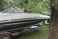 2007 Tahoe 216 Ski Boat on Tahoe Heavy Duty Trail and MerCruser Motor (Has been Winterized) with Boat Cover and Some additional Items