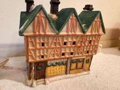 Hardware Store Christmas Village Lighted Display