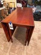 Wood Drop Leaf Dining Table