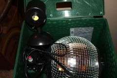 Disco Ball with Spot Light in Case