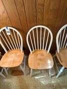 Set of Four Windsor Style Dining Chairs