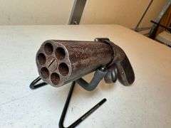 Six-Shot Pepperbox Black Powder Pistol Patented Oct 16 1865
