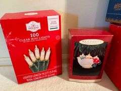 Holiday Decorations: Angel Ornaments, Light Sets, and Keepsake Ornament