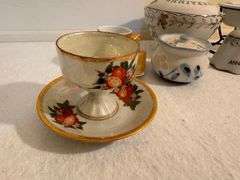 Porcelain 25th Anniversary and Collectible China Assortment