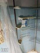Salvage Lot- Misc. Items Including- Computer, Monitor, Lamps, Shelving, Etc. (BUYER RESPONSIBLE FOR REMOVAL)