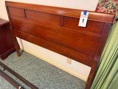 Full Size Wooden Bed Frame with Headboard and Footboard