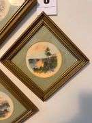 Set of Four Framed Landscape Prints