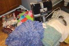 Several Throws, Electric Heated Blanket, Quilted Throw (2 new in package)