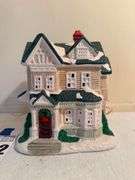 Collectible Lighted Christmas House