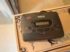 Cassette Tape Lot: Sony Boombox, GE Recorder, RCA Walkman, Tapes & More