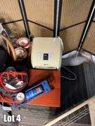 Salvage Lot- Misc. Items Including- Glassware, Furniture, Clothe Rack, Window, Jumper Cables, Etc. (BUYER RESPONSIBLE FOR REMOVAL)